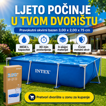 Intex Bazen 300 x 200 x 75 cm – – – slika 1