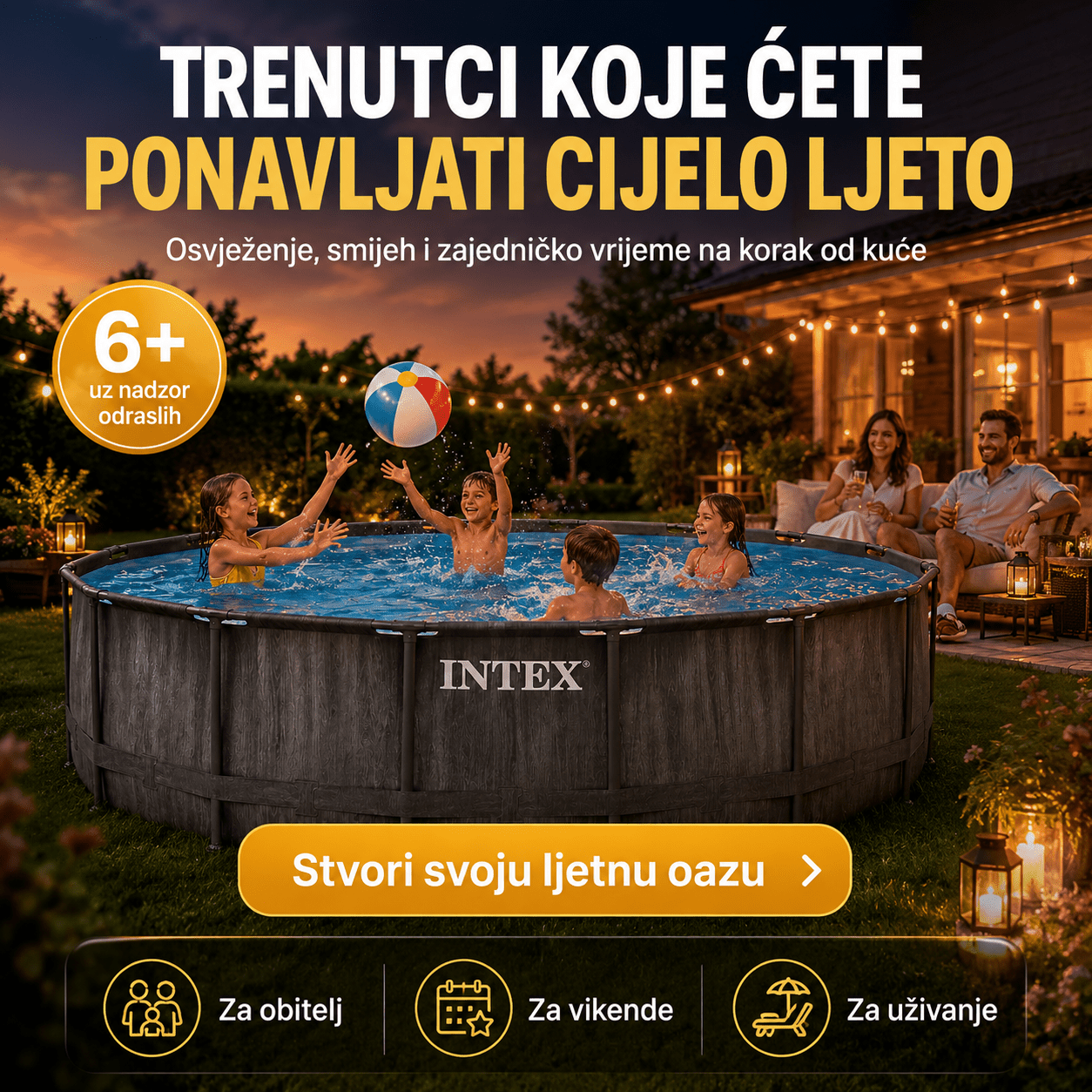 Intex Bazen 4.57m x 1.22m – – – slika 2