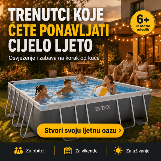 Intex Bazen 4M x 2M x 1.22M – – – slika 2
