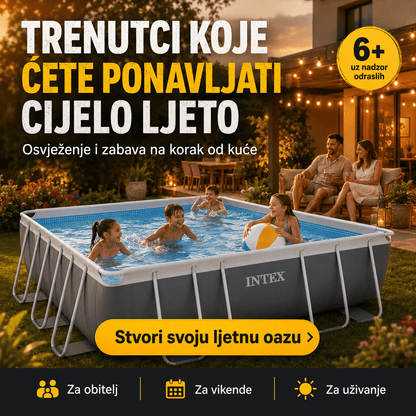Intex Bazen 4M x 2M x 1.22M – – – slika 2