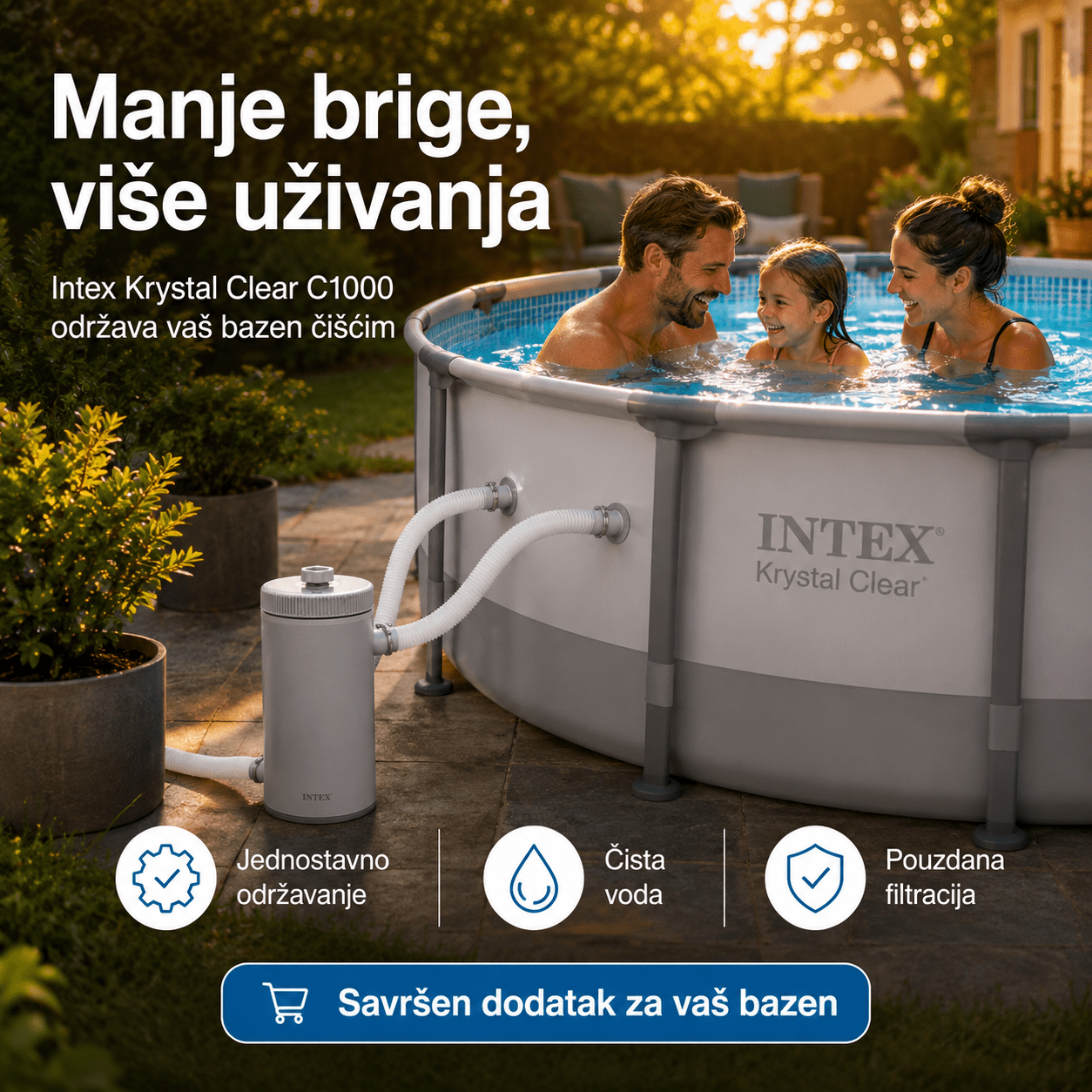 Intex C1000 Filter Pumpa – – – slika 5