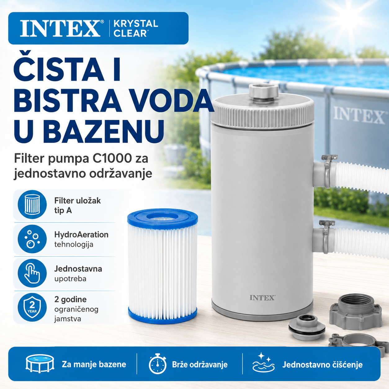Intex C1000 Filter Pumpa – – – slika 7