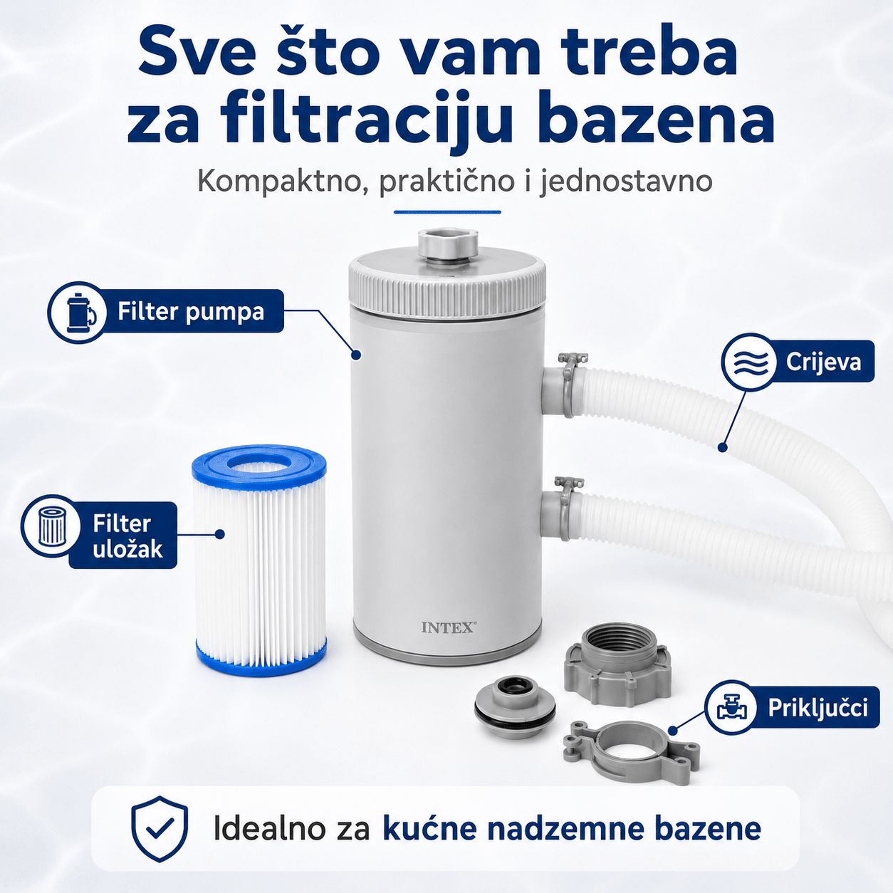 Intex C1000 Filter Pumpa – – – slika 2