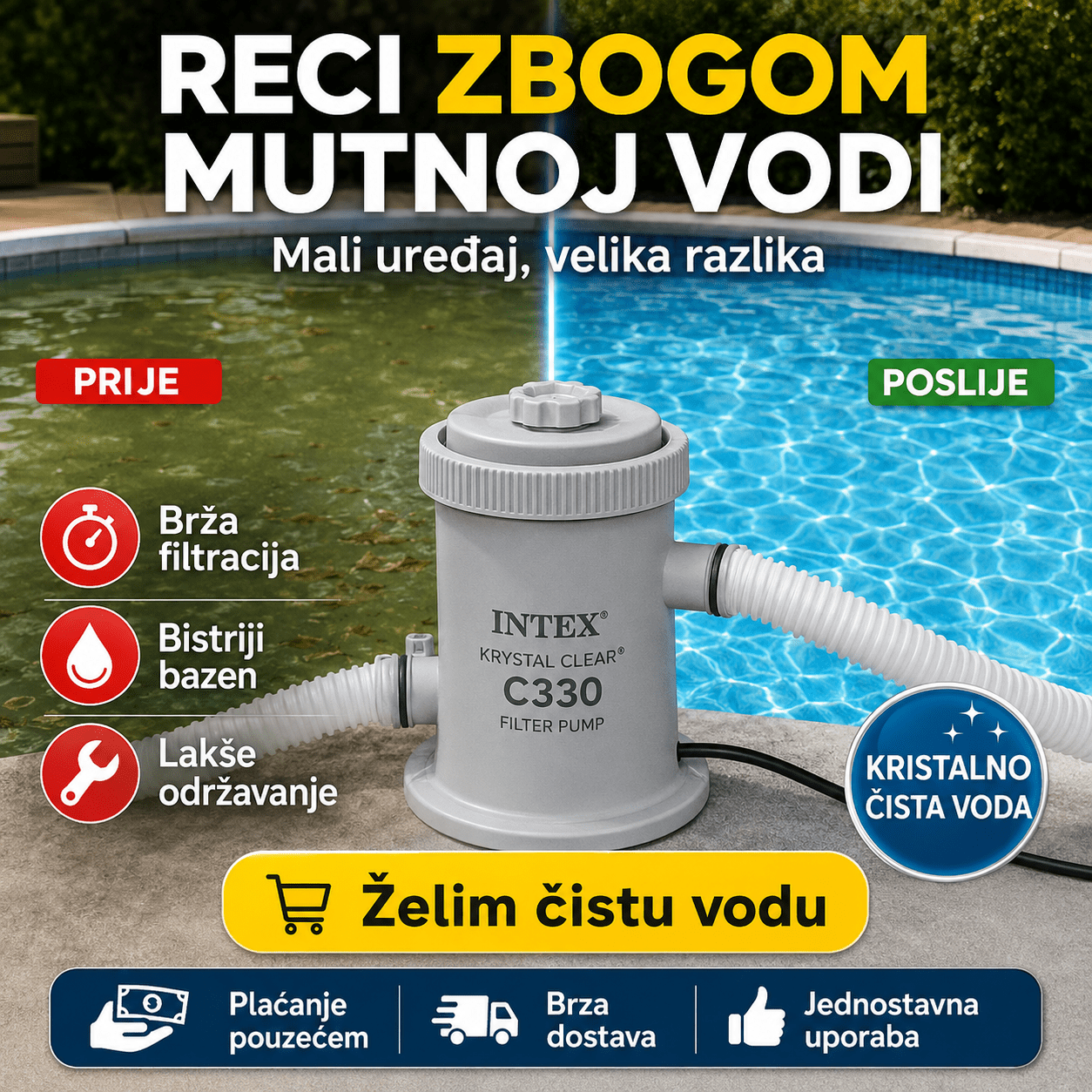 Intex C330 Filter Pumpa – – – slika 1
