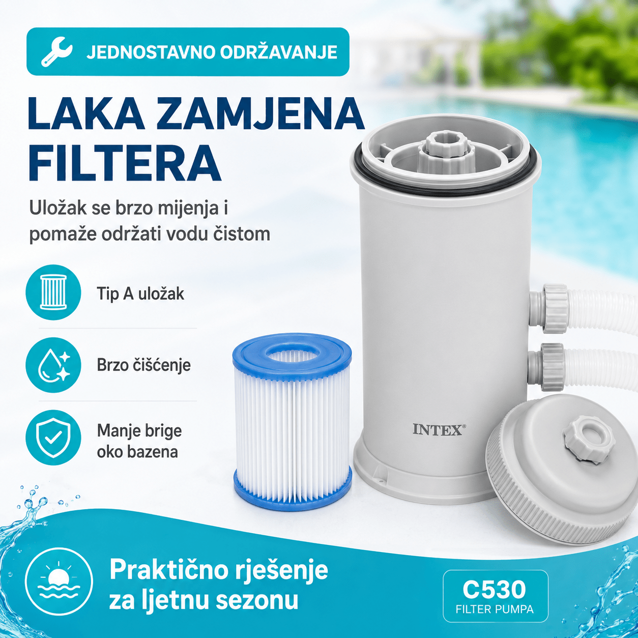 Intex C530 Filter Pumpa – – – slika 6