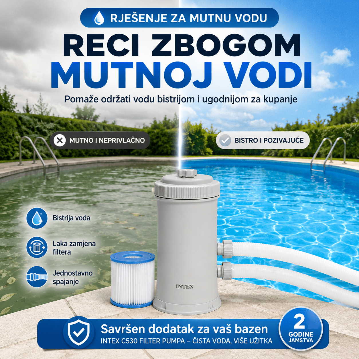 Intex C530 Filter Pumpa – – – slika 1