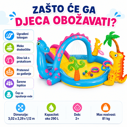 Intex Dinoland Dječiji Vodeni Park – – – slika 7
