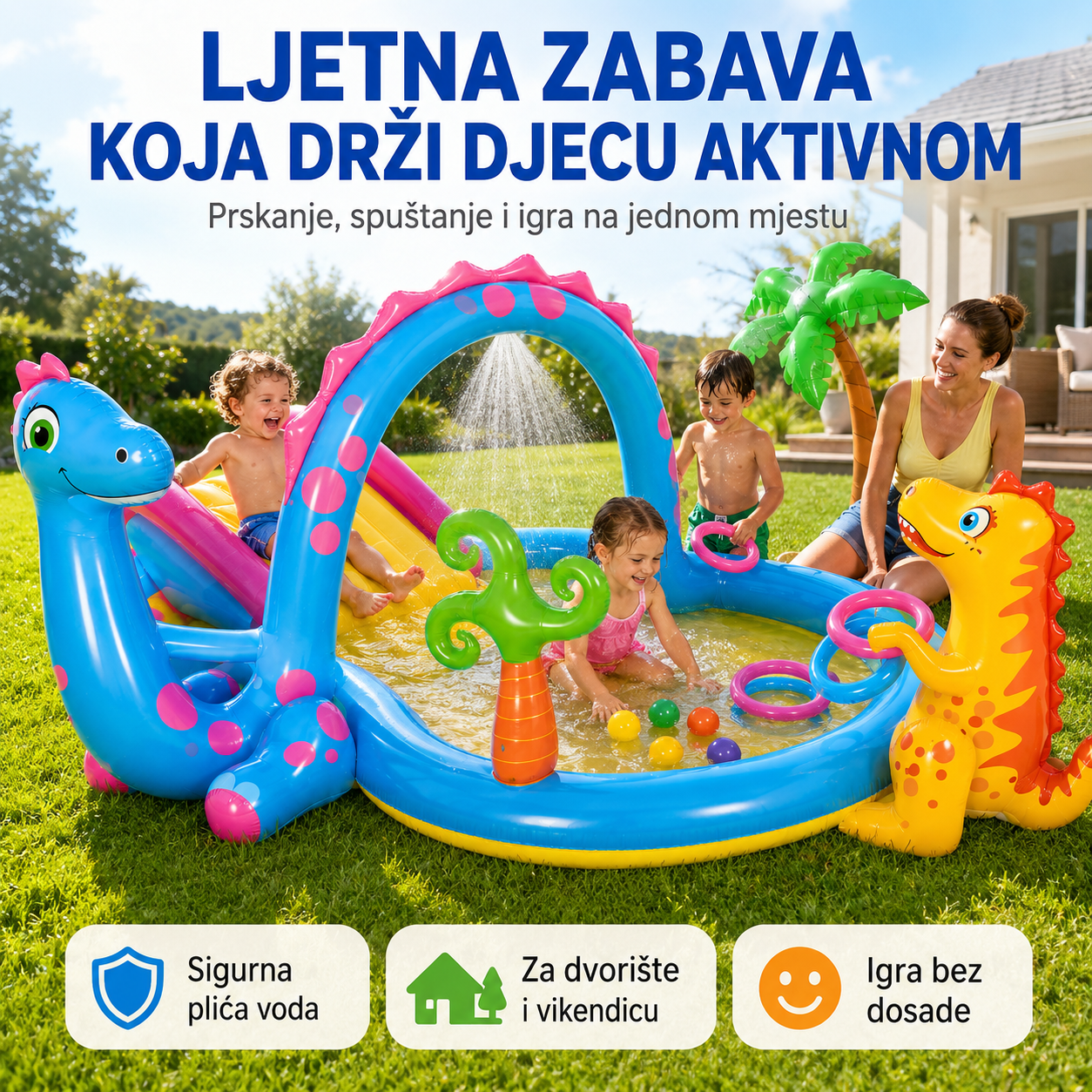 Intex Dinoland Dječiji Vodeni Park – – – slika 5