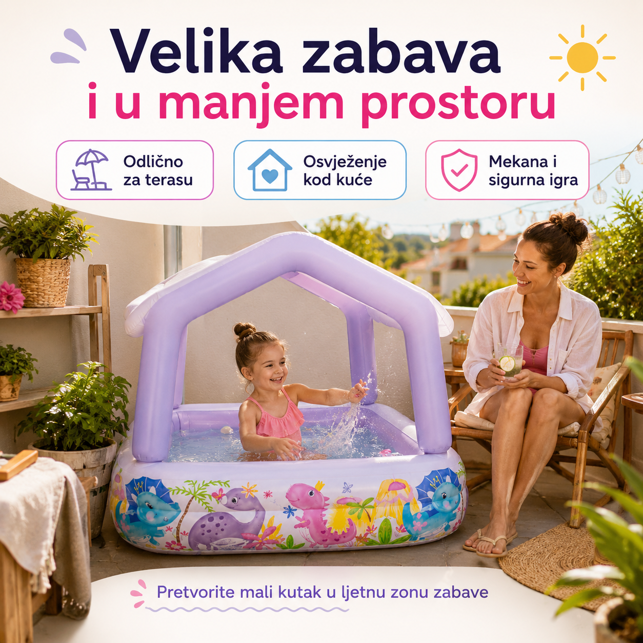 Intex Dječiji Bazen sa Krovom – – – slika 4