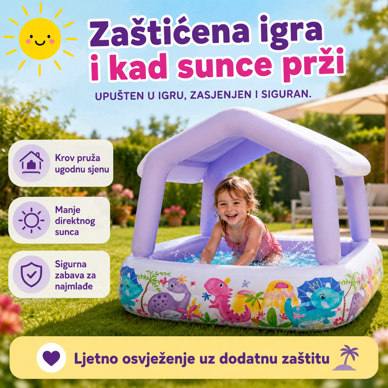 Intex Dječiji Bazen sa Krovom – – – slika 3