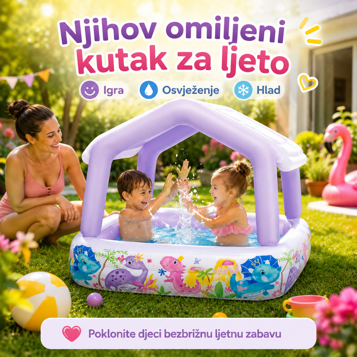 Intex Dječiji Bazen sa Krovom – – – slika 1