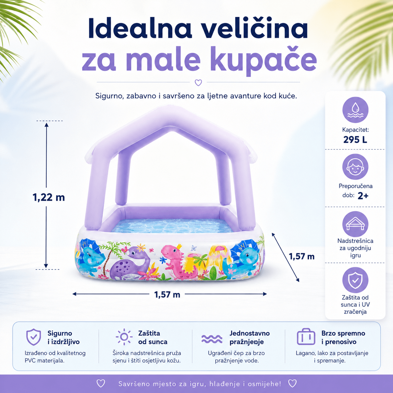 Intex Dječiji Bazen sa Krovom – – – slika 7