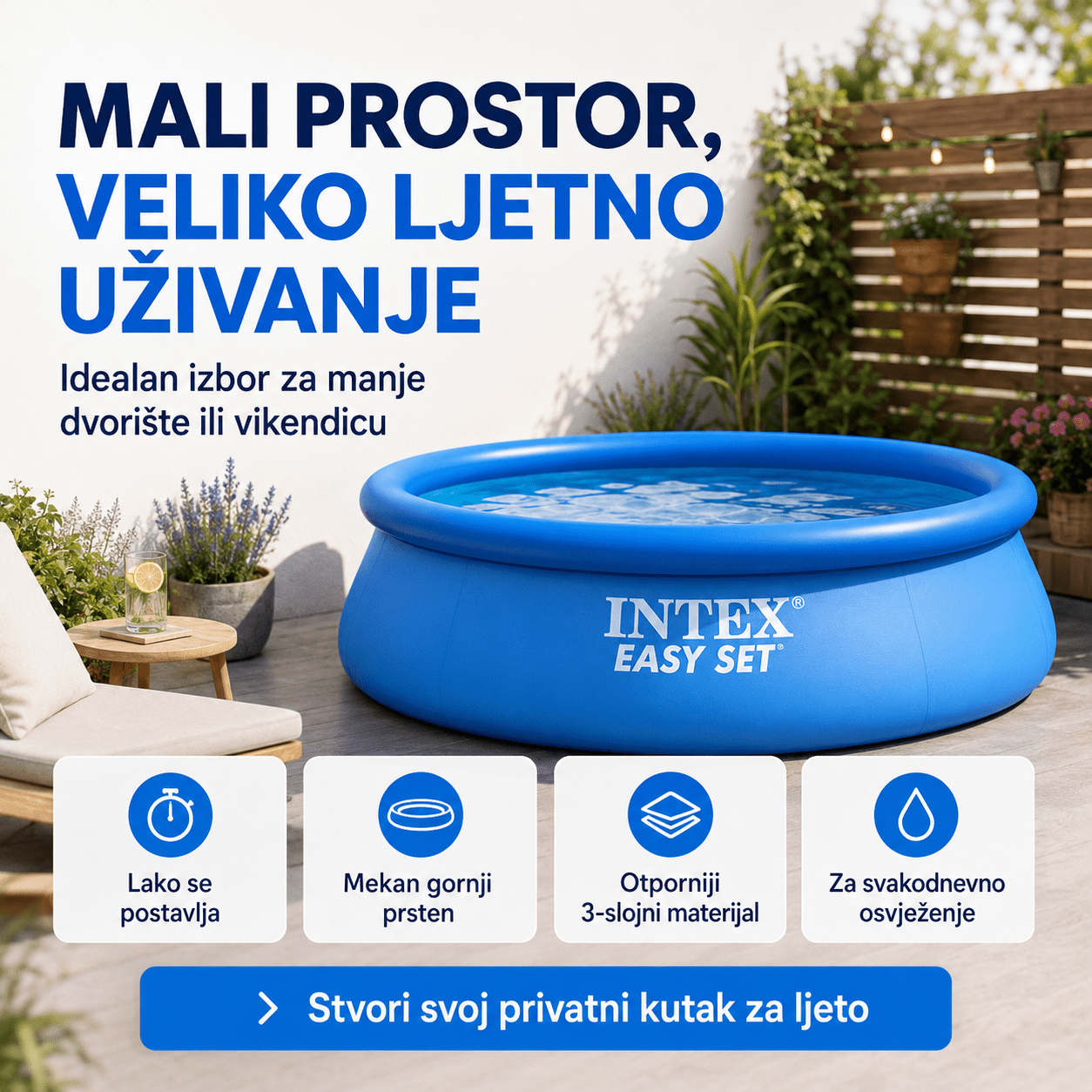 Intex Easy Bazen 3.05m – – – slika 3