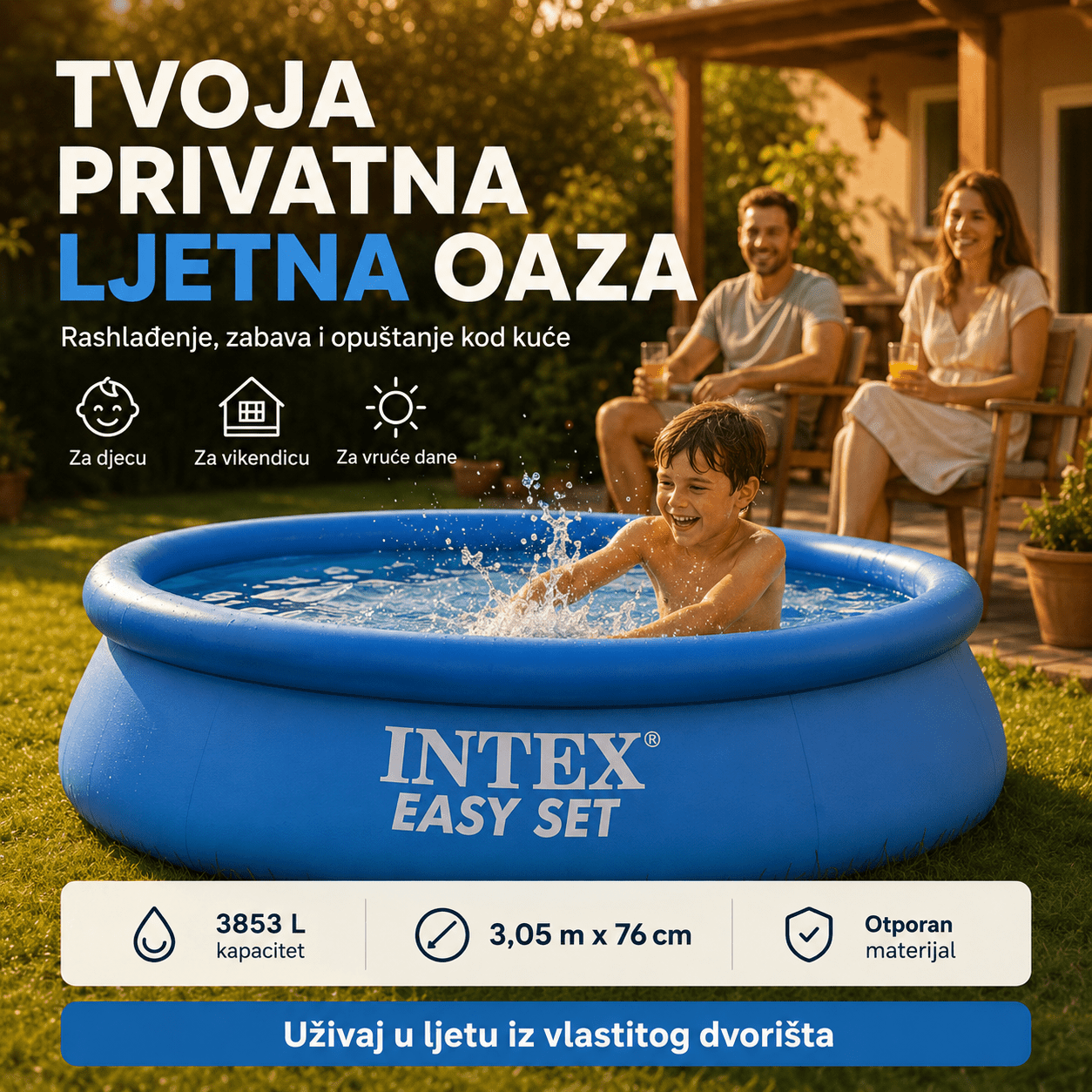 Intex Easy Bazen 3.05m – – – slika 4