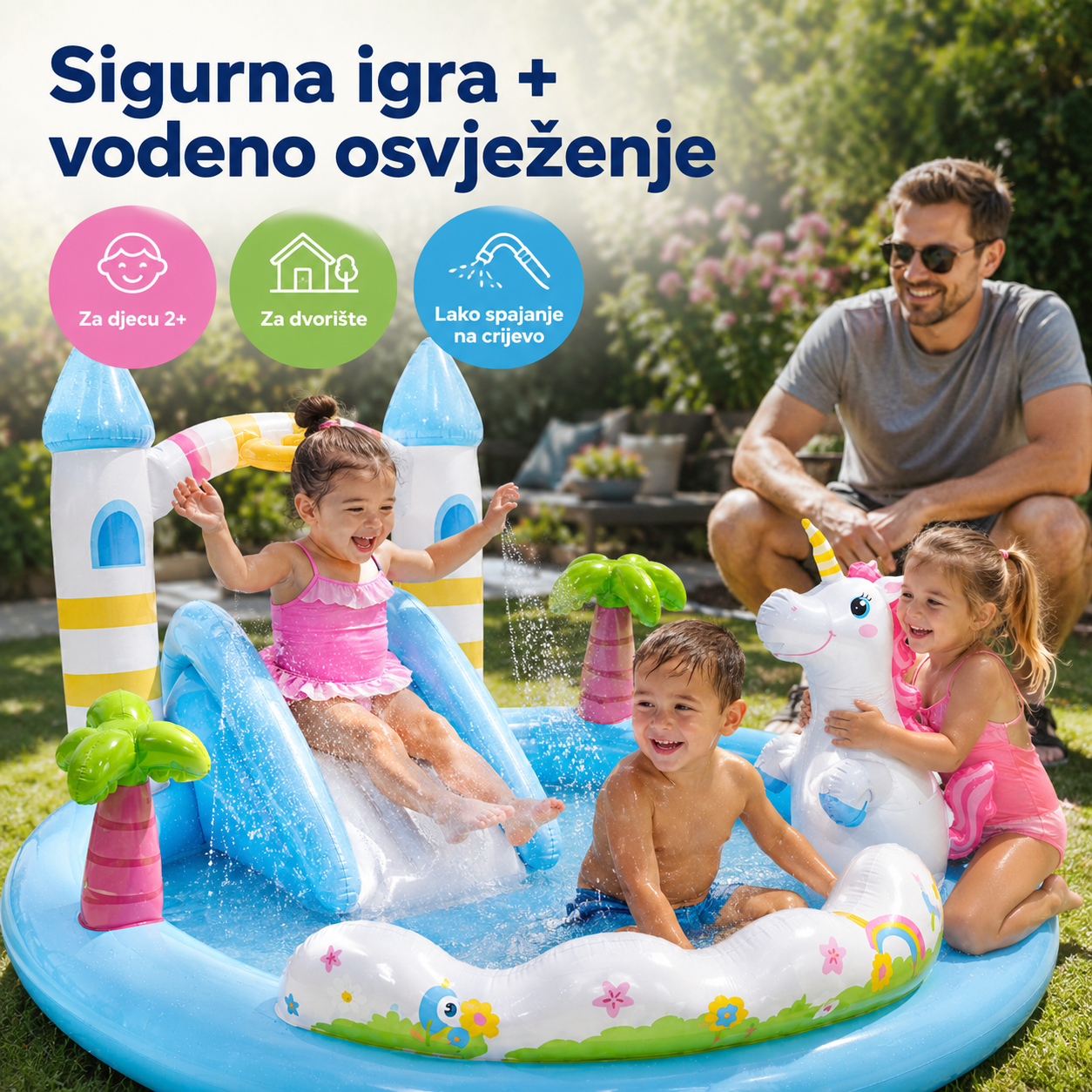 Intex Jednorog Vodeni Park – – – slika 3