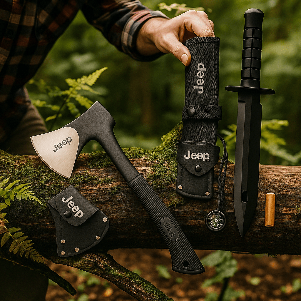 Jeep sjekira i Jeep nož - SAMO KLIKNI