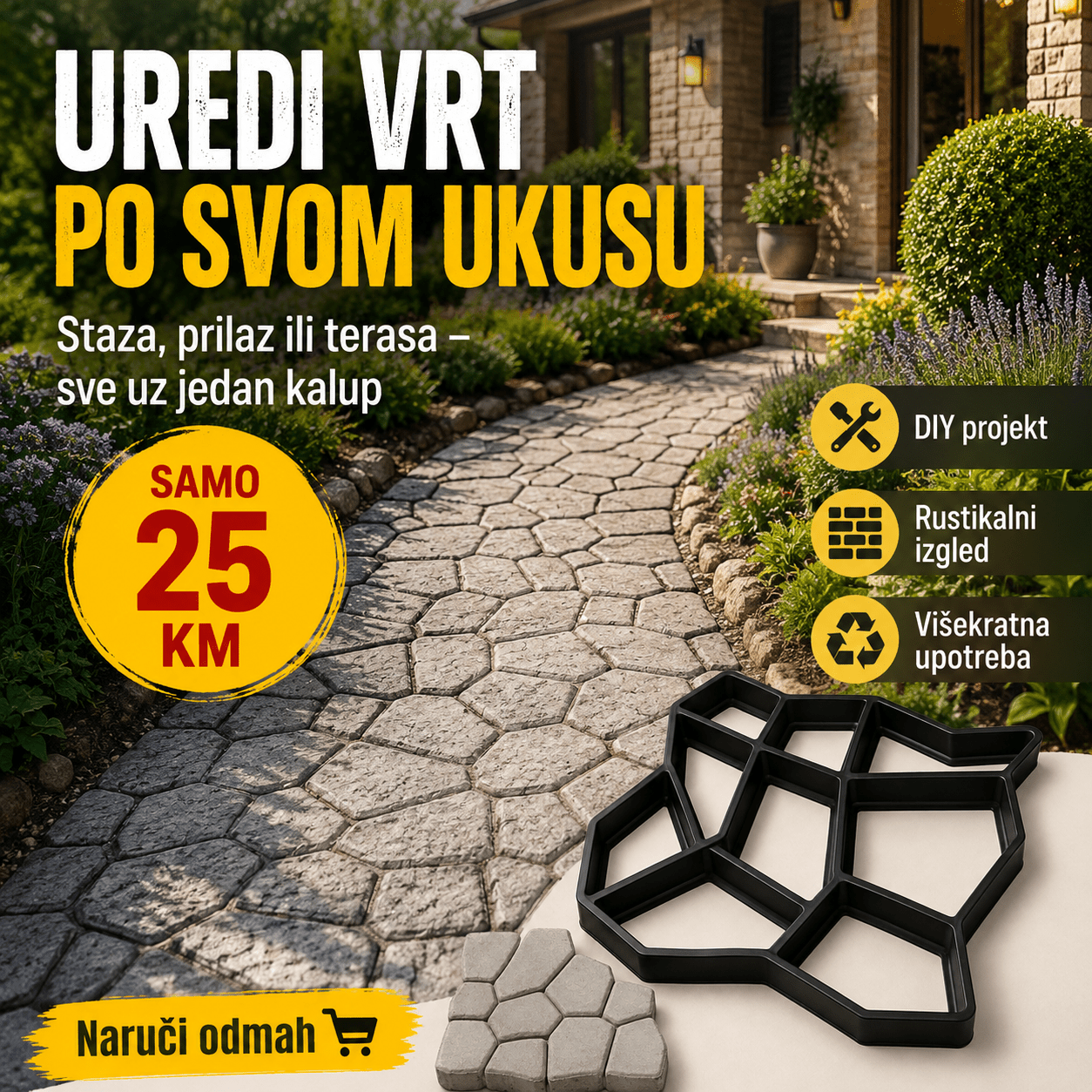 Kalup za betonske ploče – Kupaona i Higijena – – slika 5