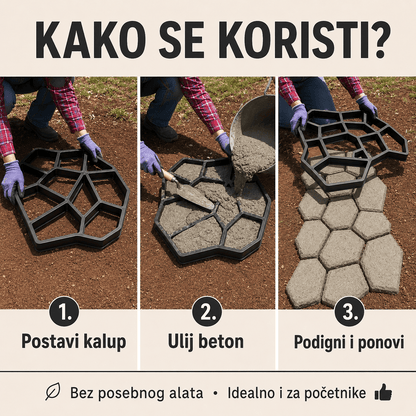 Kalup za betonske ploče – Kupaona i Higijena – – slika 6