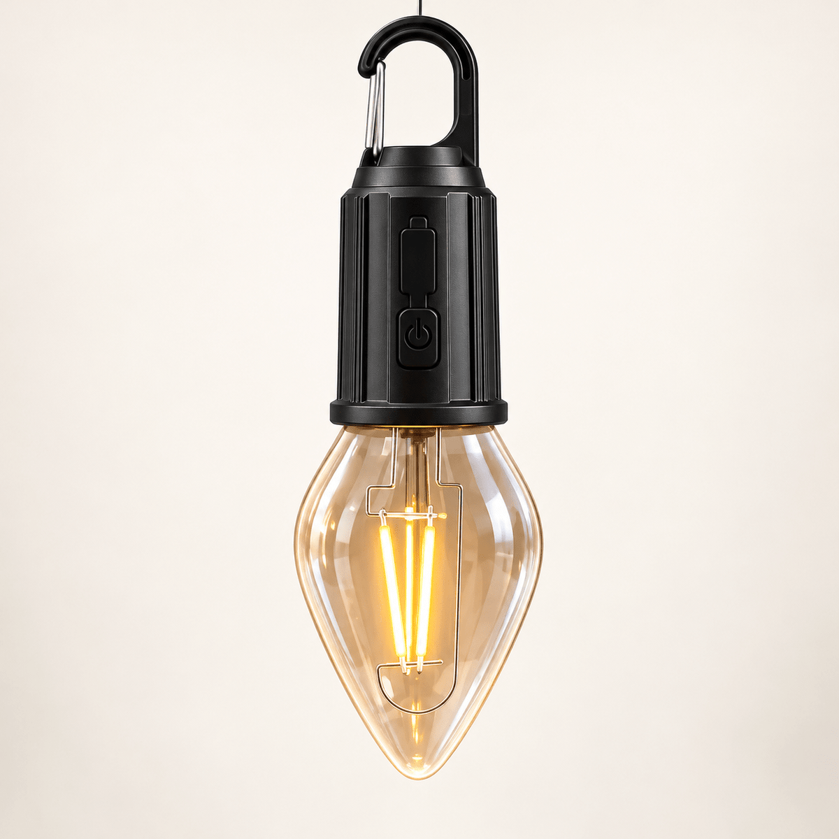 Kamping lampa T03 s karabinerom i USB-C punjenjem – Kamping lampe T03 – – slika 1