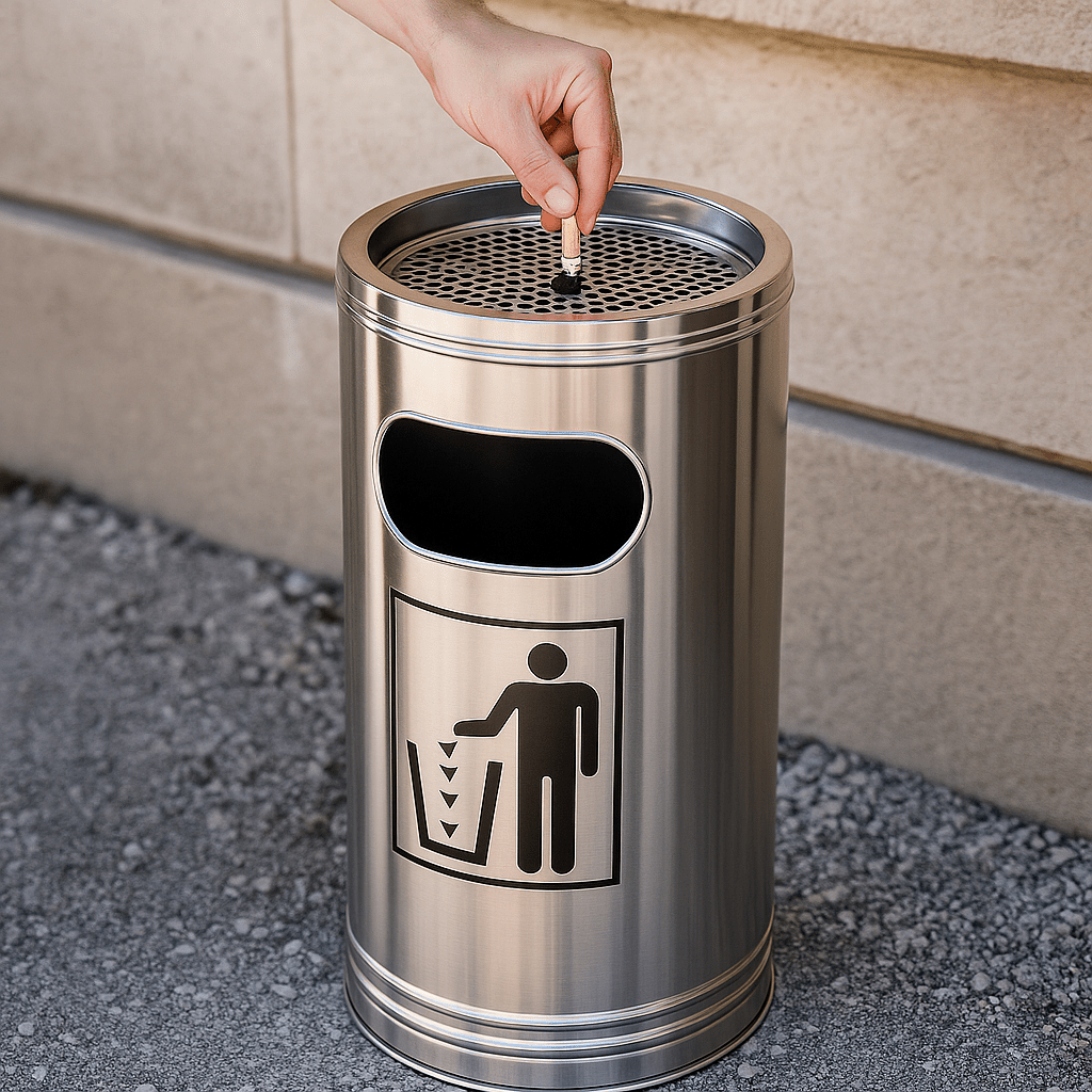 Kanta za Smeće s Pepeljarom - SAMO KLIKNI