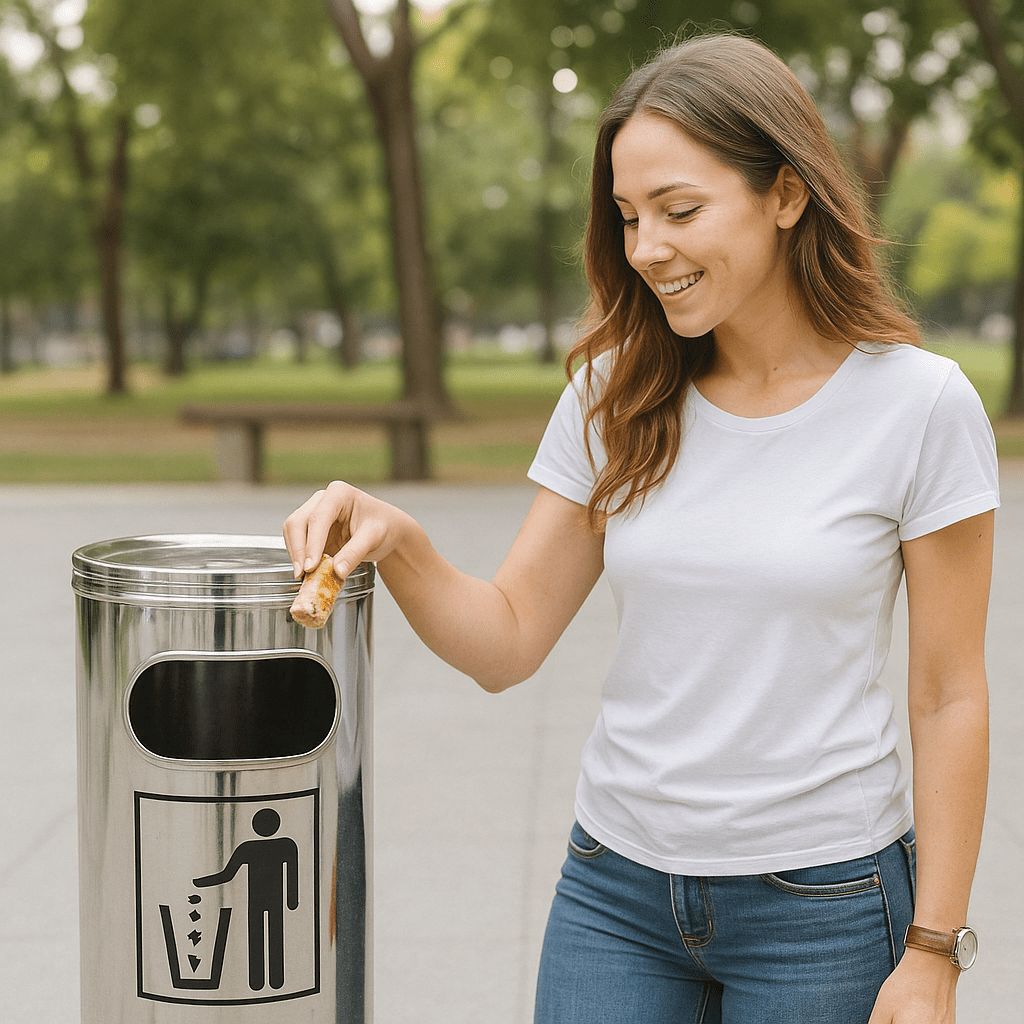 Kanta za Smeće s Pepeljarom - SAMO KLIKNI
