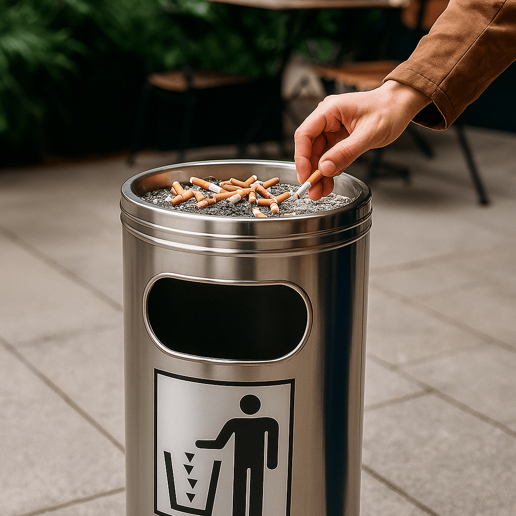 Kanta za Smeće s Pepeljarom - SAMO KLIKNI