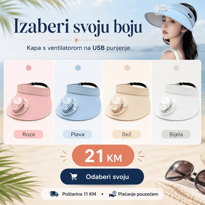 Kapa s Ventilatorom na USB – – – slika 6