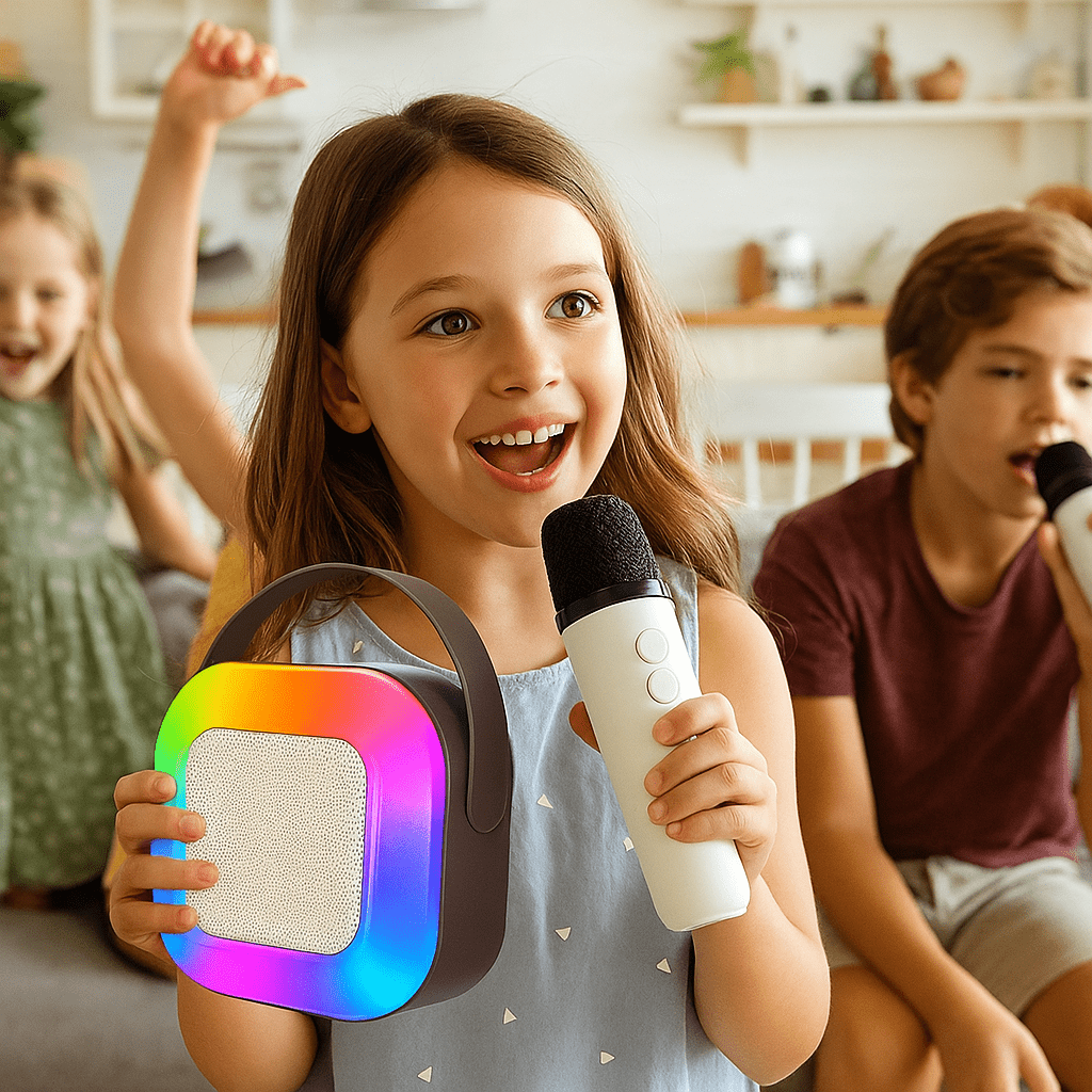 Karaoke Bluetooth Zvučnik s Mikrofonom - SAMO KLIKNI