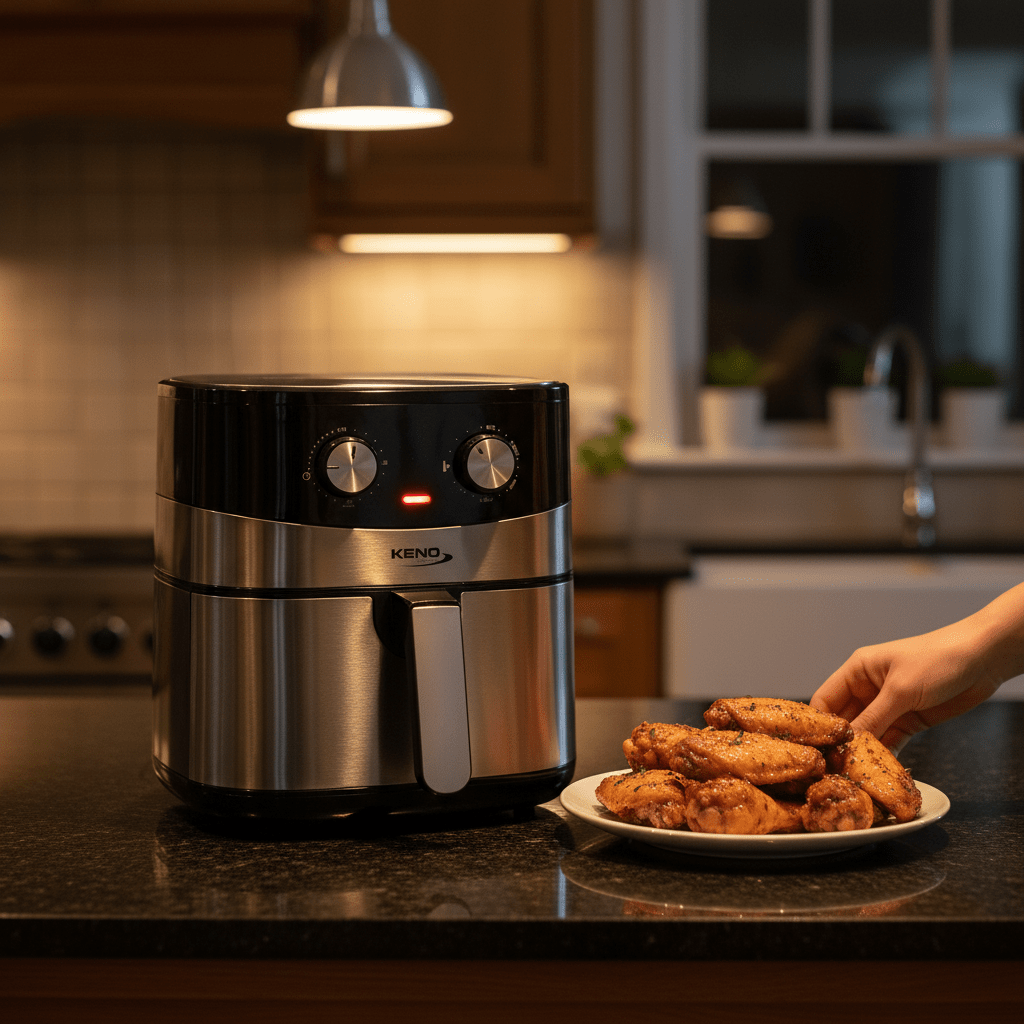 KENO Friteza 6.5L – 1500W – – – slika 6