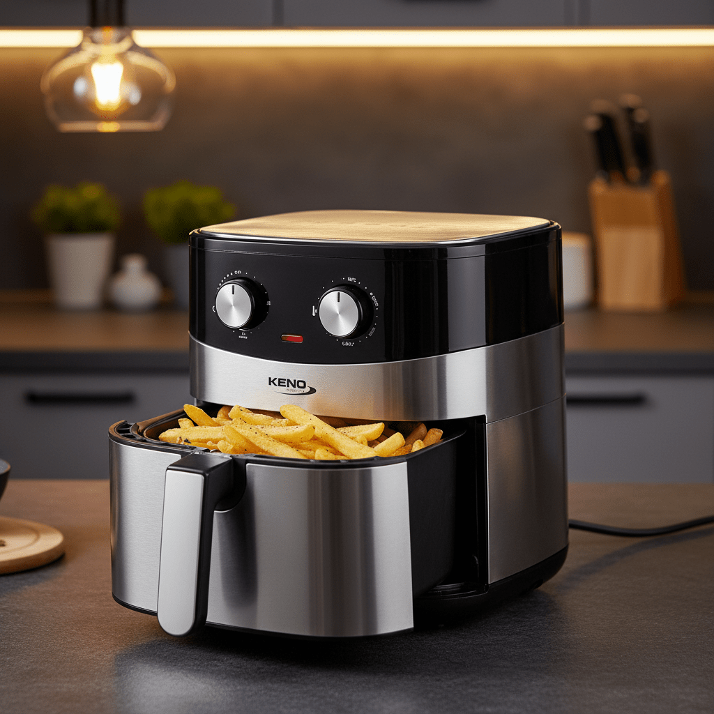 KENO Friteza 6.5L – 1500W – – – slika 2