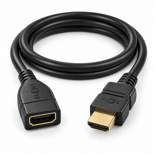 KLGO S-206 produžni HDMI kabel 2 m – muško–žensko – Produžni HDMI kablovi S-206 – – slika 1