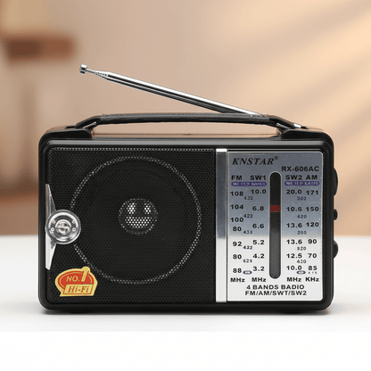 KNSTAR Prijenosni Radio – Prijenosni radio – Crna – slika 5