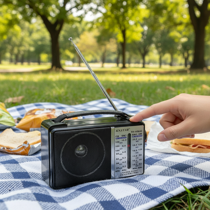 KNSTAR Prijenosni Radio – Prijenosni radio – Crna – slika 2