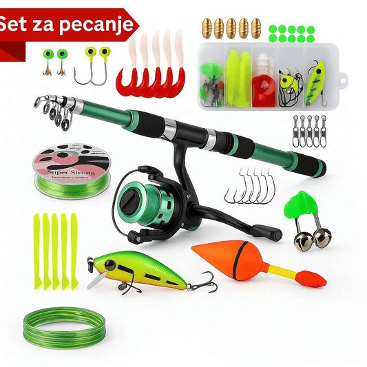 Kompletan Set za Pecanje - SAMO KLIKNI