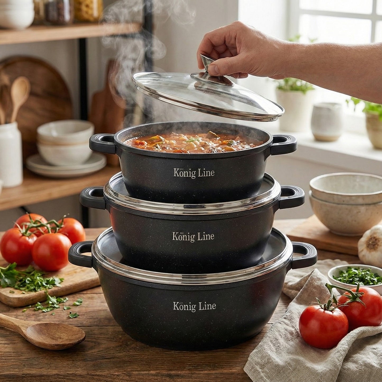 König Line Granitno Posuđe - SAMO KLIKNI