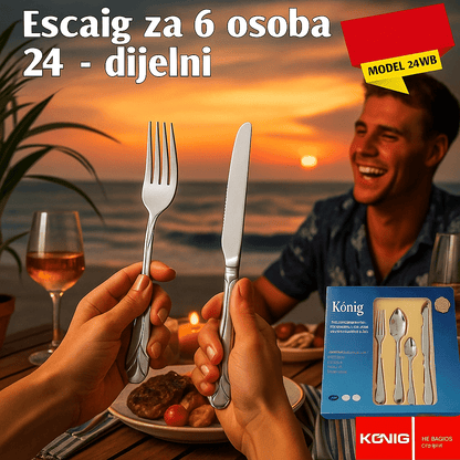 König Premium Escajg Set za 6 Osoba – – – slika 3