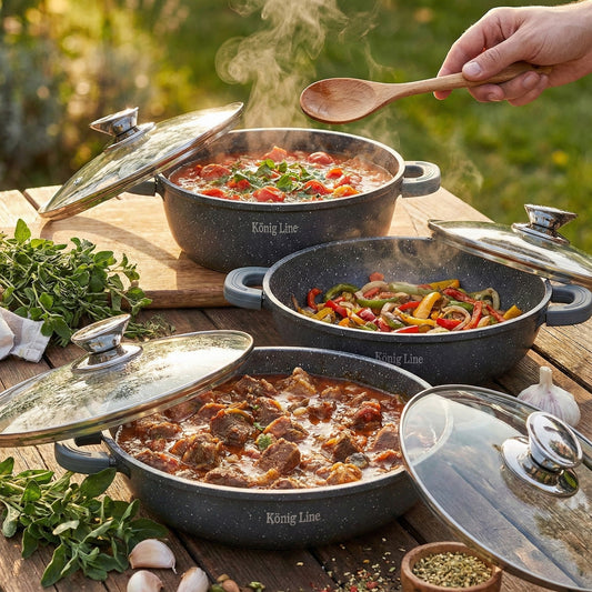 KÖNIG Premium Granitni Set Posuđa – – – slika 1
