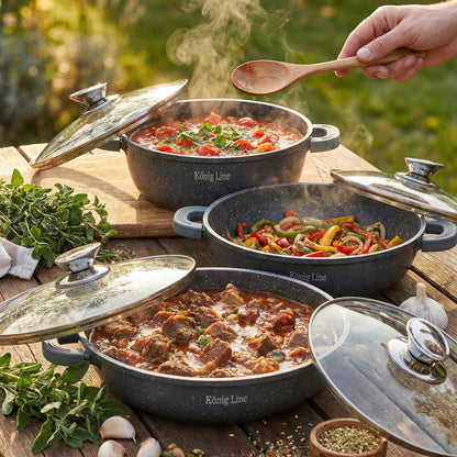 KÖNIG Premium Granitni Set Posuđa – – – slika 1