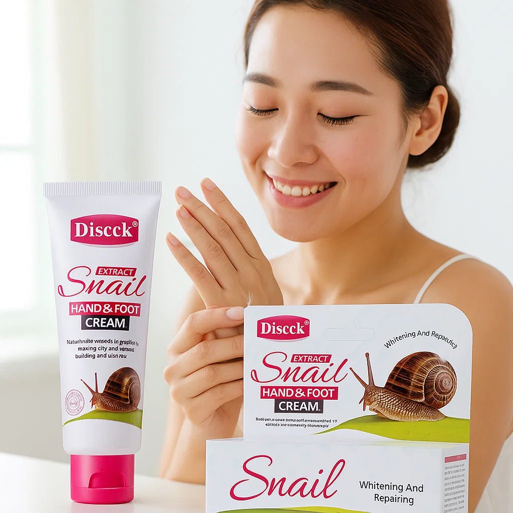 Krema s Ekstraktom Puža za Ruke i Stopala - SAMO KLIKNI