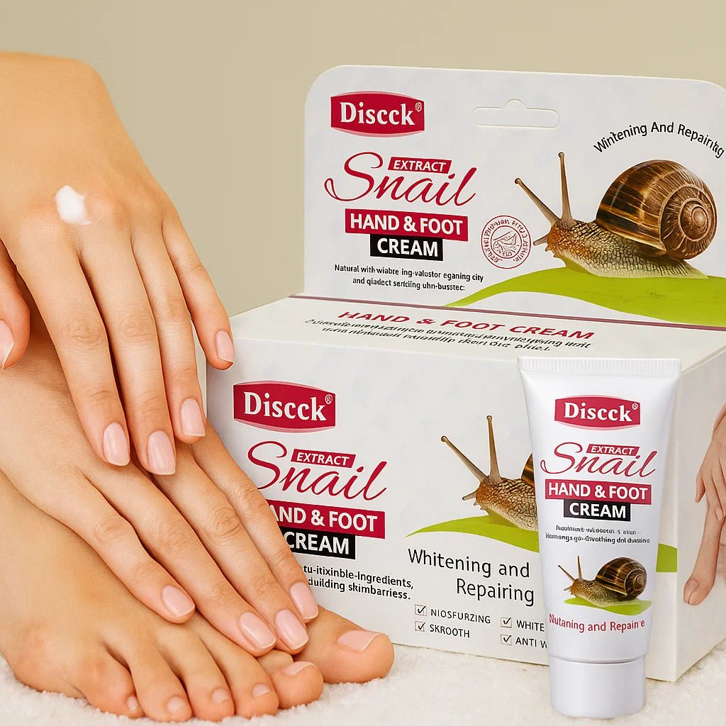 Krema s Ekstraktom Puža za Ruke i Stopala - SAMO KLIKNI