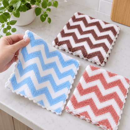 Krpe s uzorkom 30 × 30 cm – 3 komada – Krpe s uzorkom 30 × 30 cm – Cik-cak pruge – slika 9