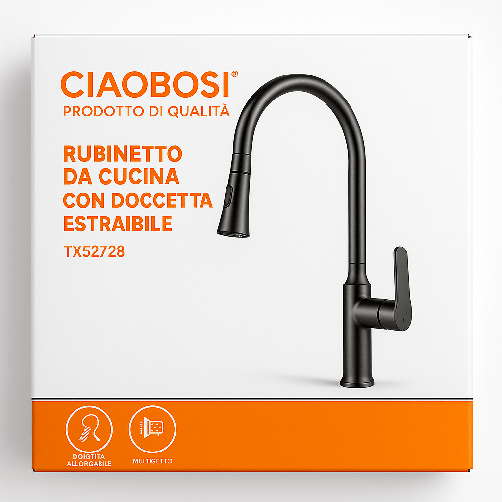 Kuhinjska Česma s Izvlačnim Tušem – – – slika 2