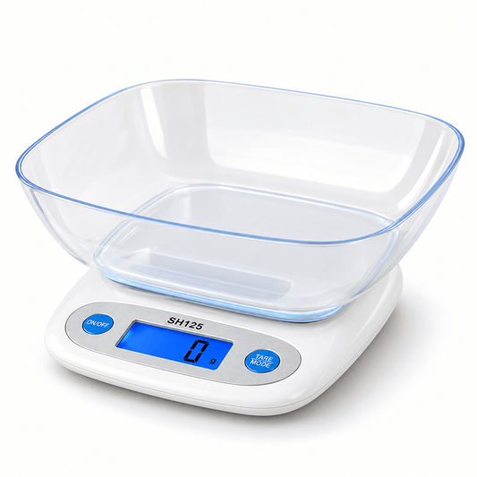 Kuhinjska vaga SH125 s odvojivom posudom – 5 kg – Kuhinjske vage s posudom – – slika 1