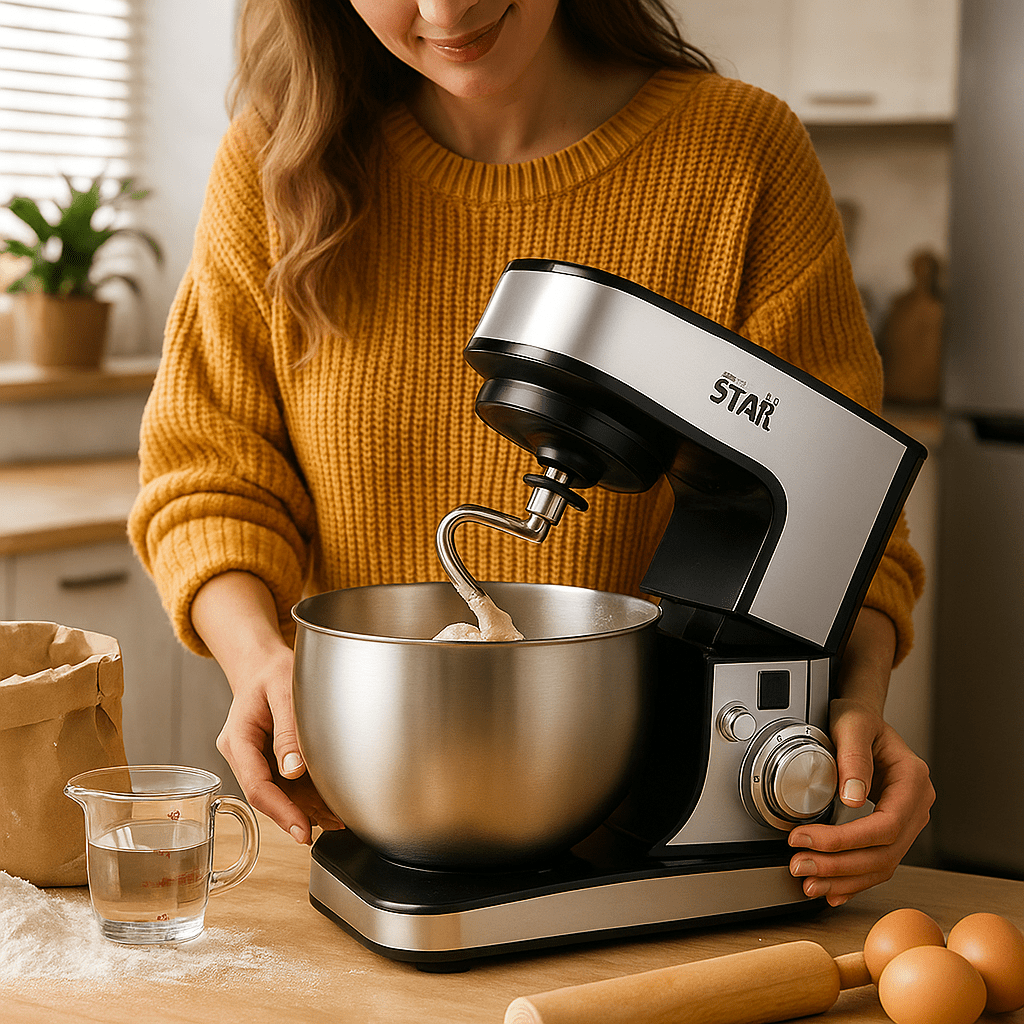 Kuhinjski Mikser s Posudom 1000W - SAMO KLIKNI