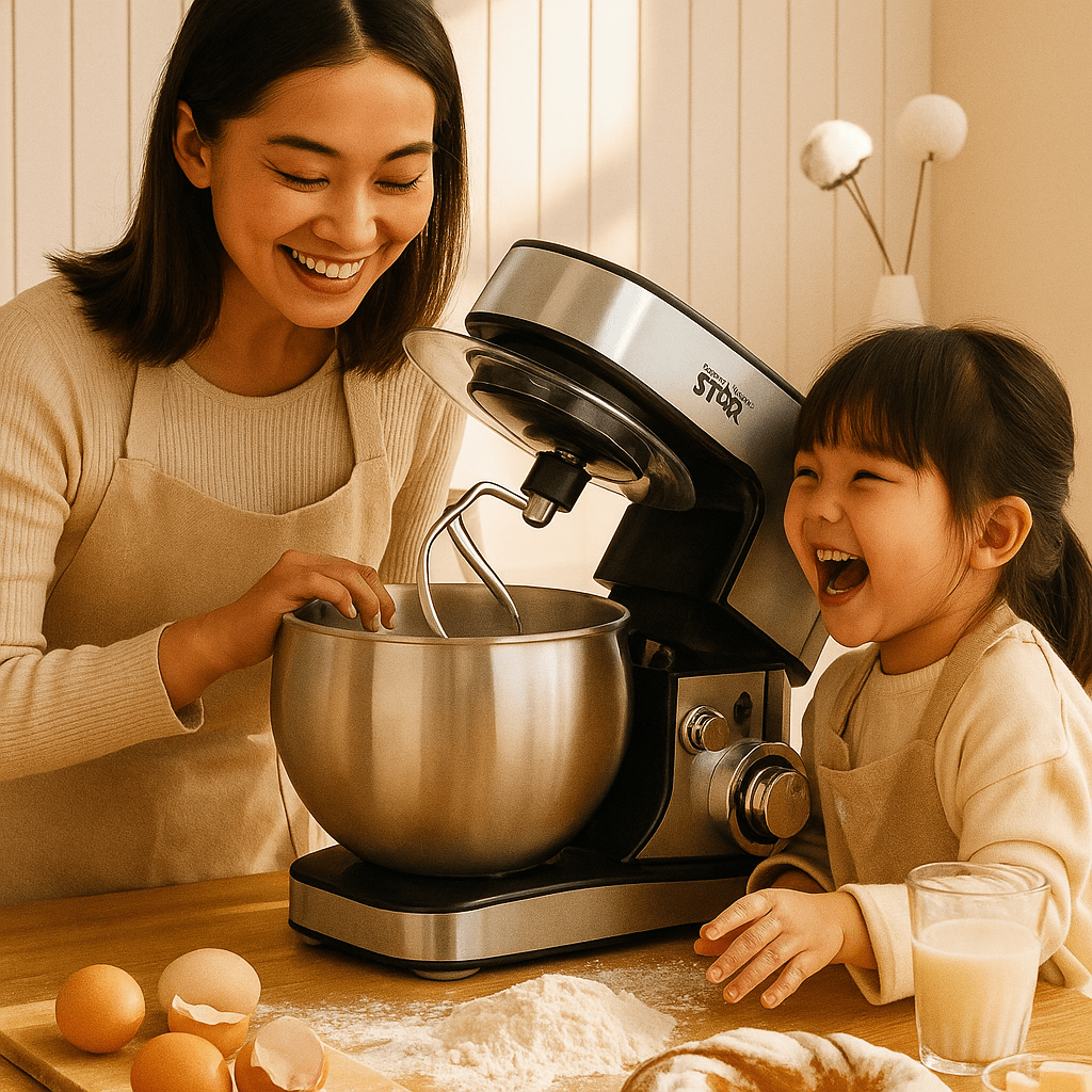 Kuhinjski Mikser s Posudom 1000W - SAMO KLIKNI