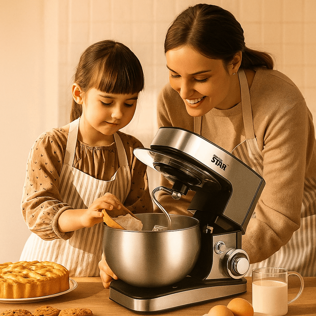 Kuhinjski Mikser s Posudom 1000W - SAMO KLIKNI