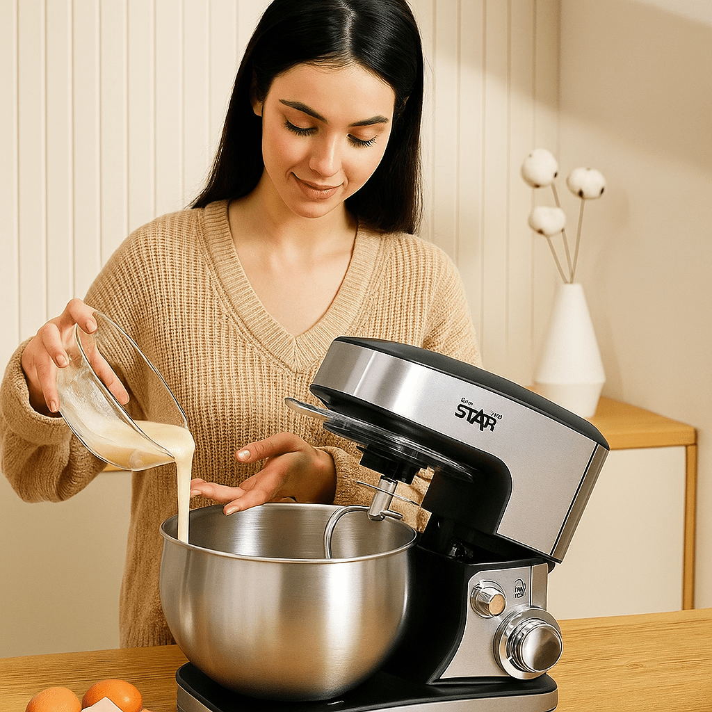 Kuhinjski Mikser s Posudom 1000W - SAMO KLIKNI