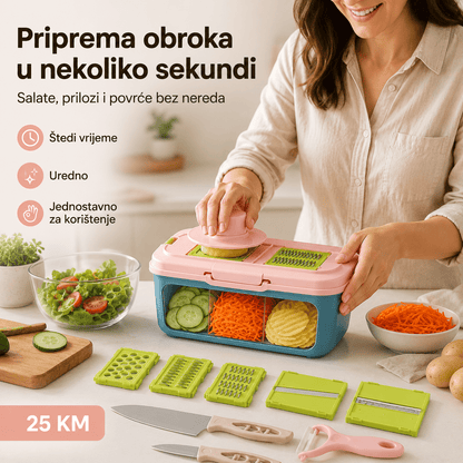 Kuhinjski Rezač Povrća 9-u-1 – – – slika 3