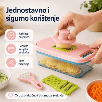 Kuhinjski Rezač Povrća 9-u-1 – – – slika 2