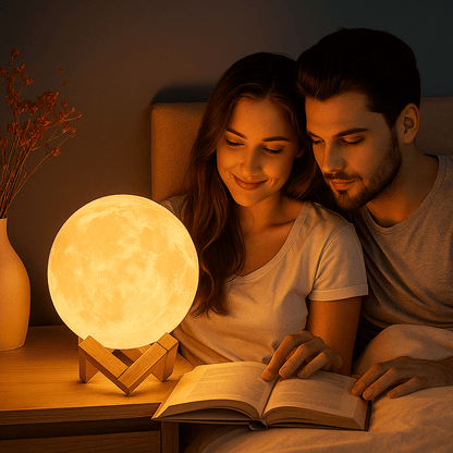 Lampa u obliku mjeseca – – – slika 1